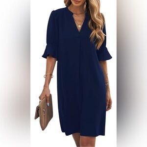Wikor Woman’s Flowy Shift Dress ~ S